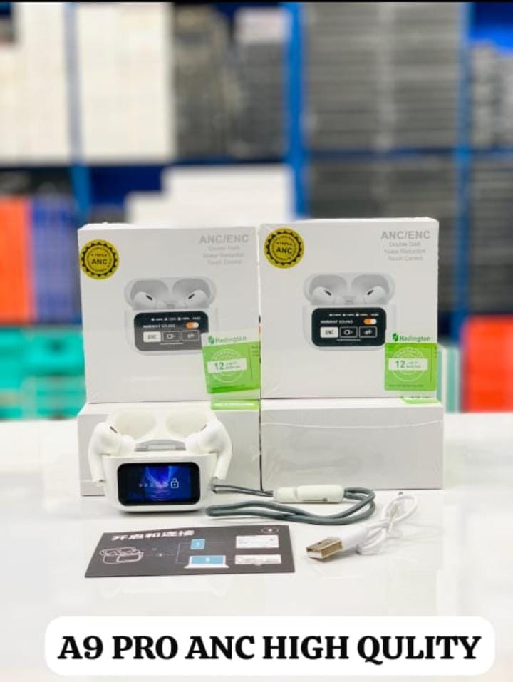 A9 Pro Airpods with touch screen All controls