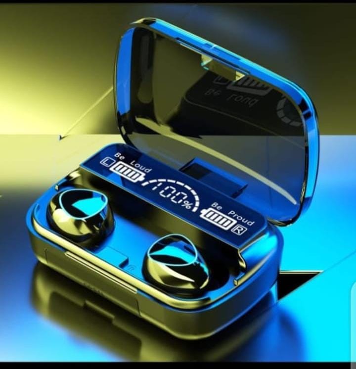 M10 Orignal Airpods Charging display ab 1799 nahi 1699 click add discount and insert code hamza1122