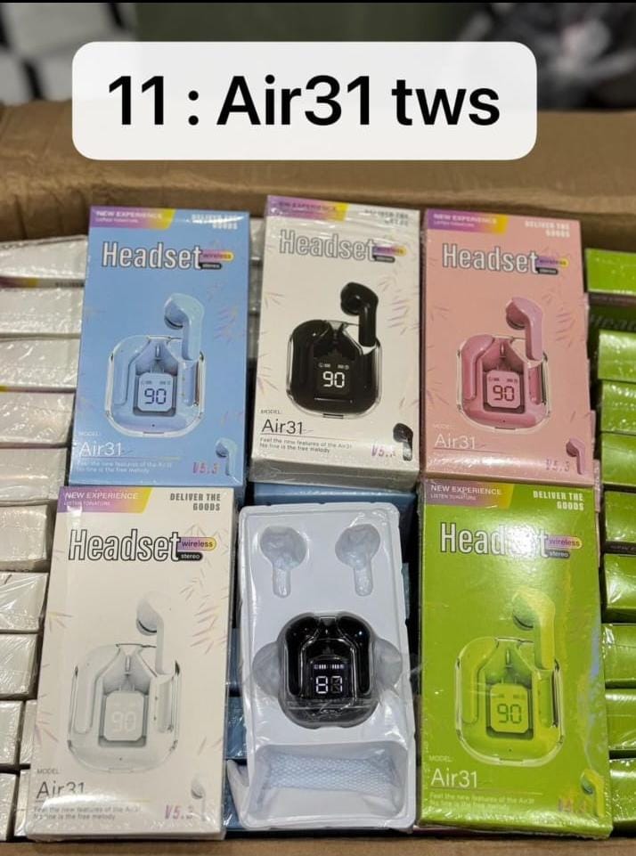 Air 31 charging display EAR BUDS Cash on deleviry