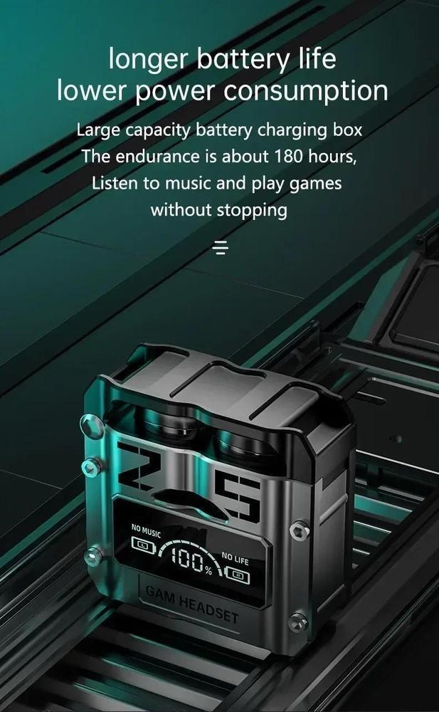 M25 Gamming earbuds - Ultra Long Battery | Heavy Bass | Fast Charge